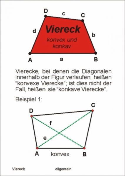 Geometrieatlas Kapitel 7 - Vierecke