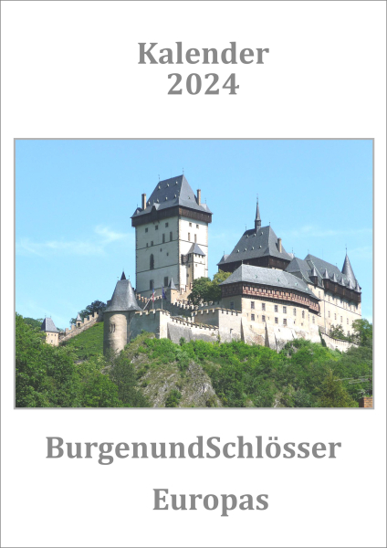 Kalender 2024 Burgen und Schlösser Europas