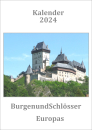 Kalender 2024 Burgen und Schlösser Europas